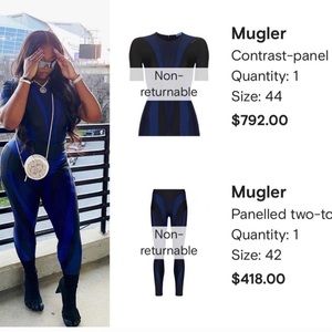 Mugler Top